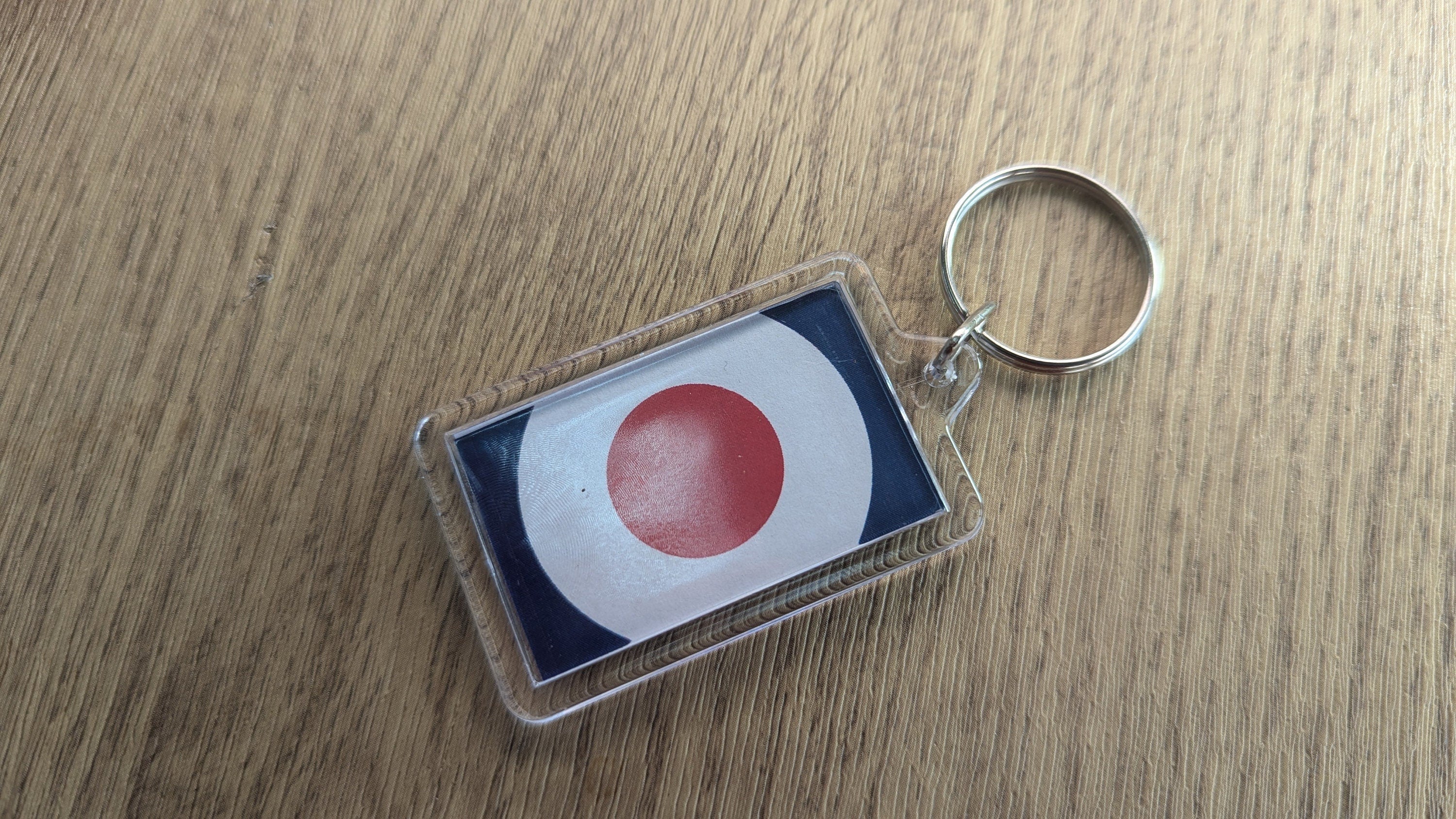 Mod RAF Roundel Slipmat – 7"/12" Vinyl Turntable Mat + FREE Matching Keyring