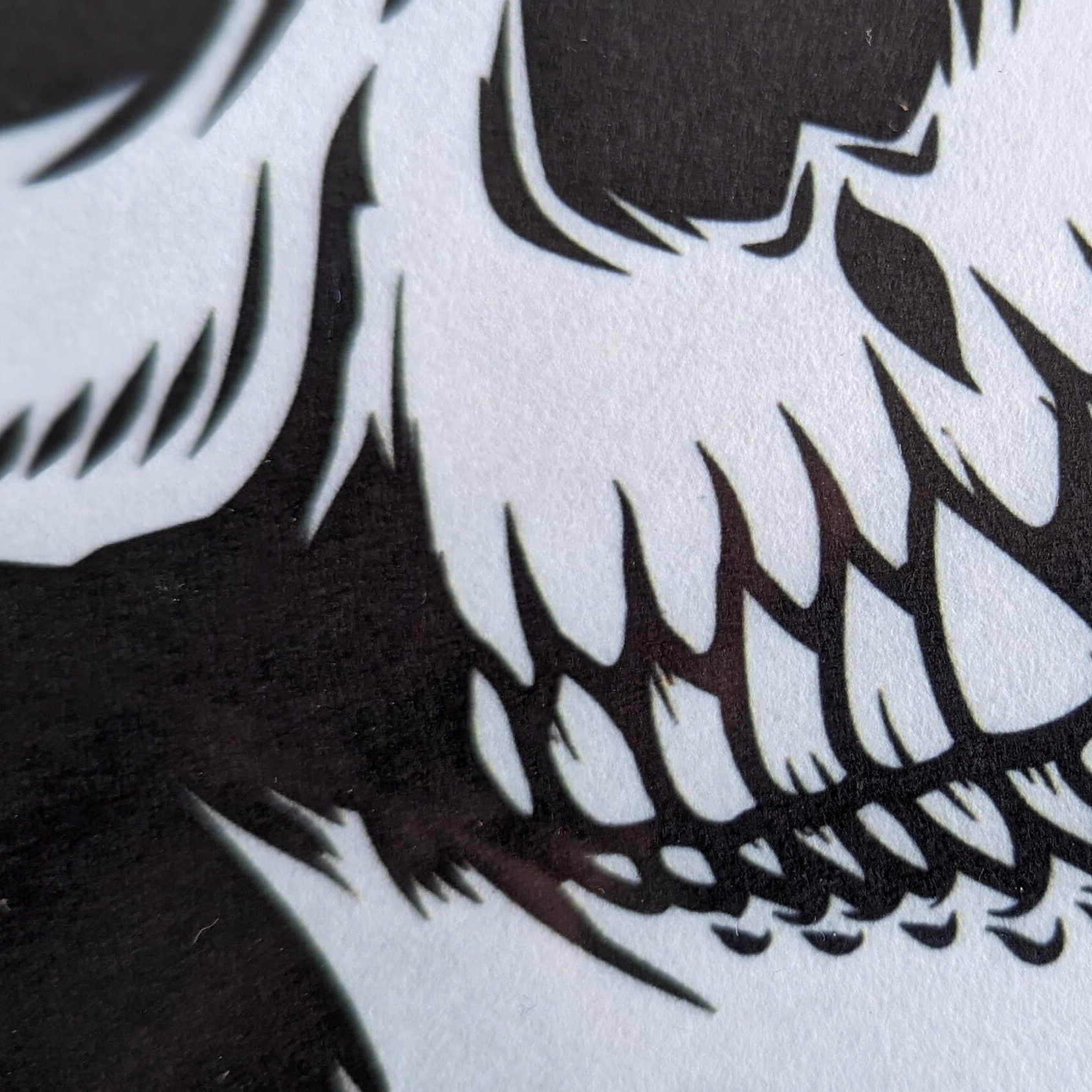 Skull Slipmat – 7"/12" Vinyl Turntable Mat