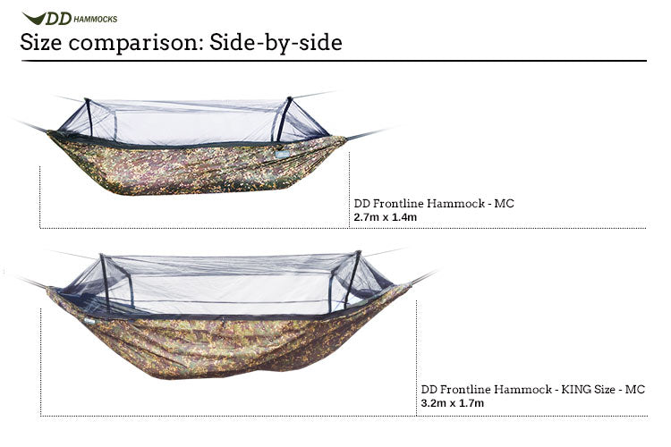 DD Frontline Hammock - KING Size - Multicamo
