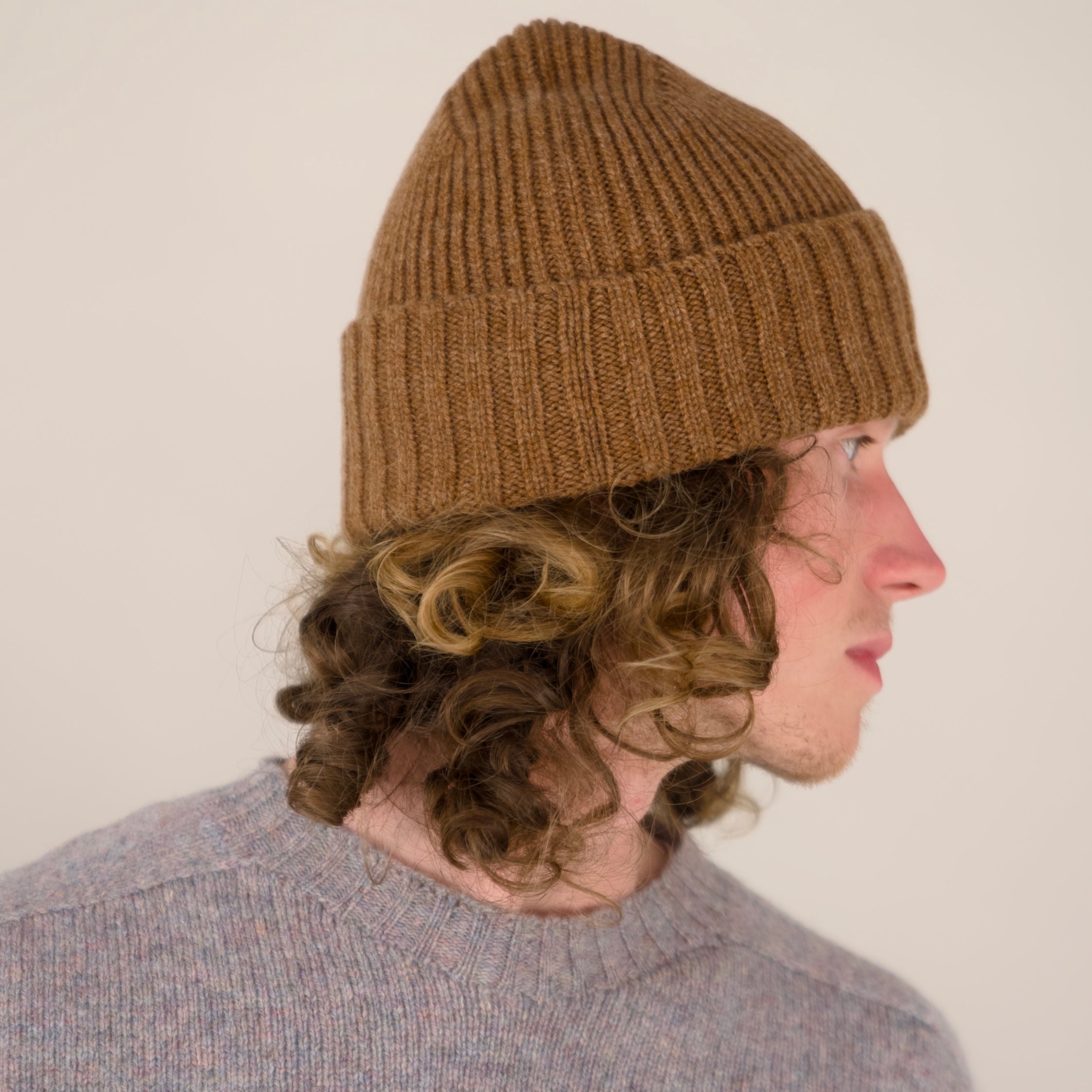 Lambswool - Furrow Hat - Driftwood