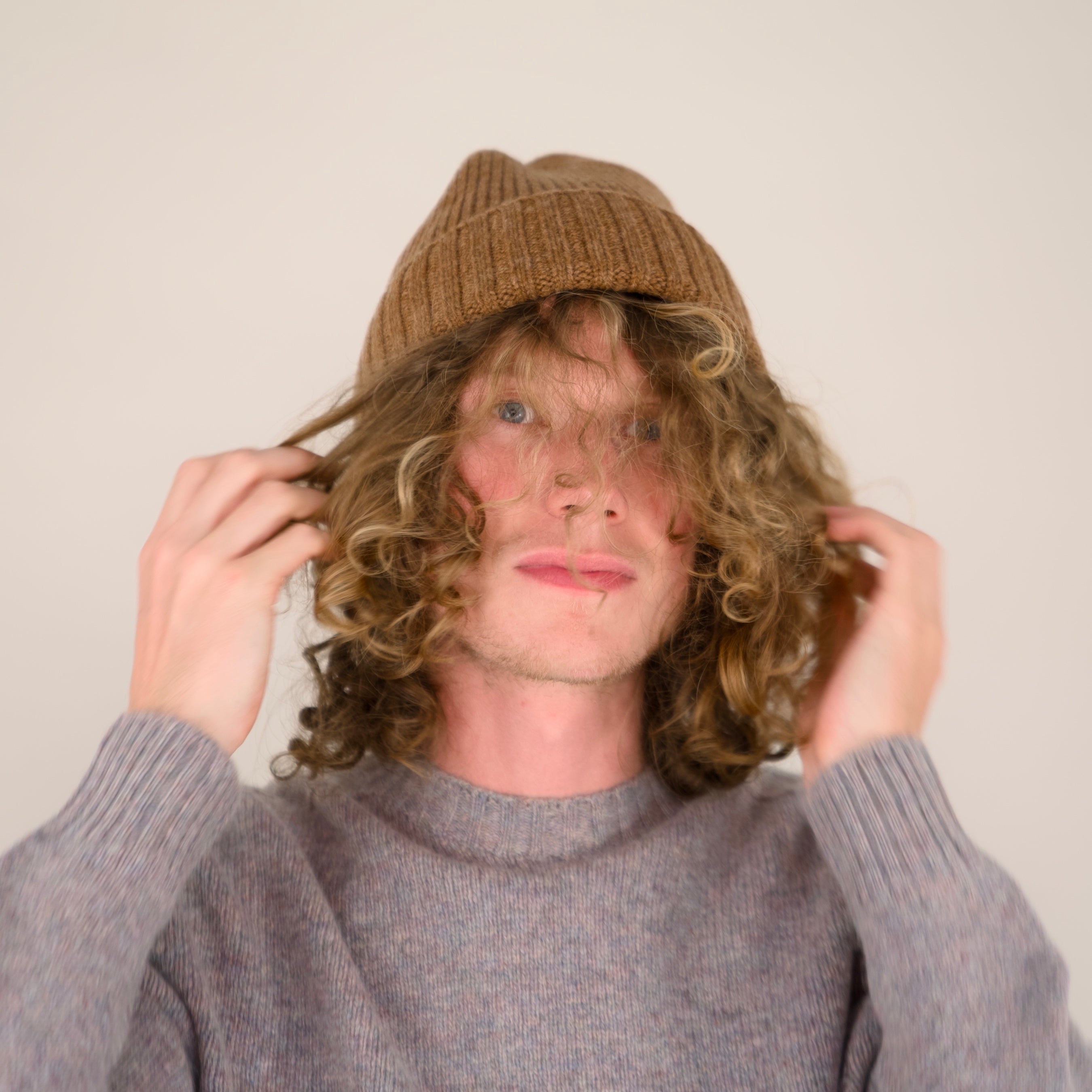 Lambswool - Furrow Hat - Driftwood