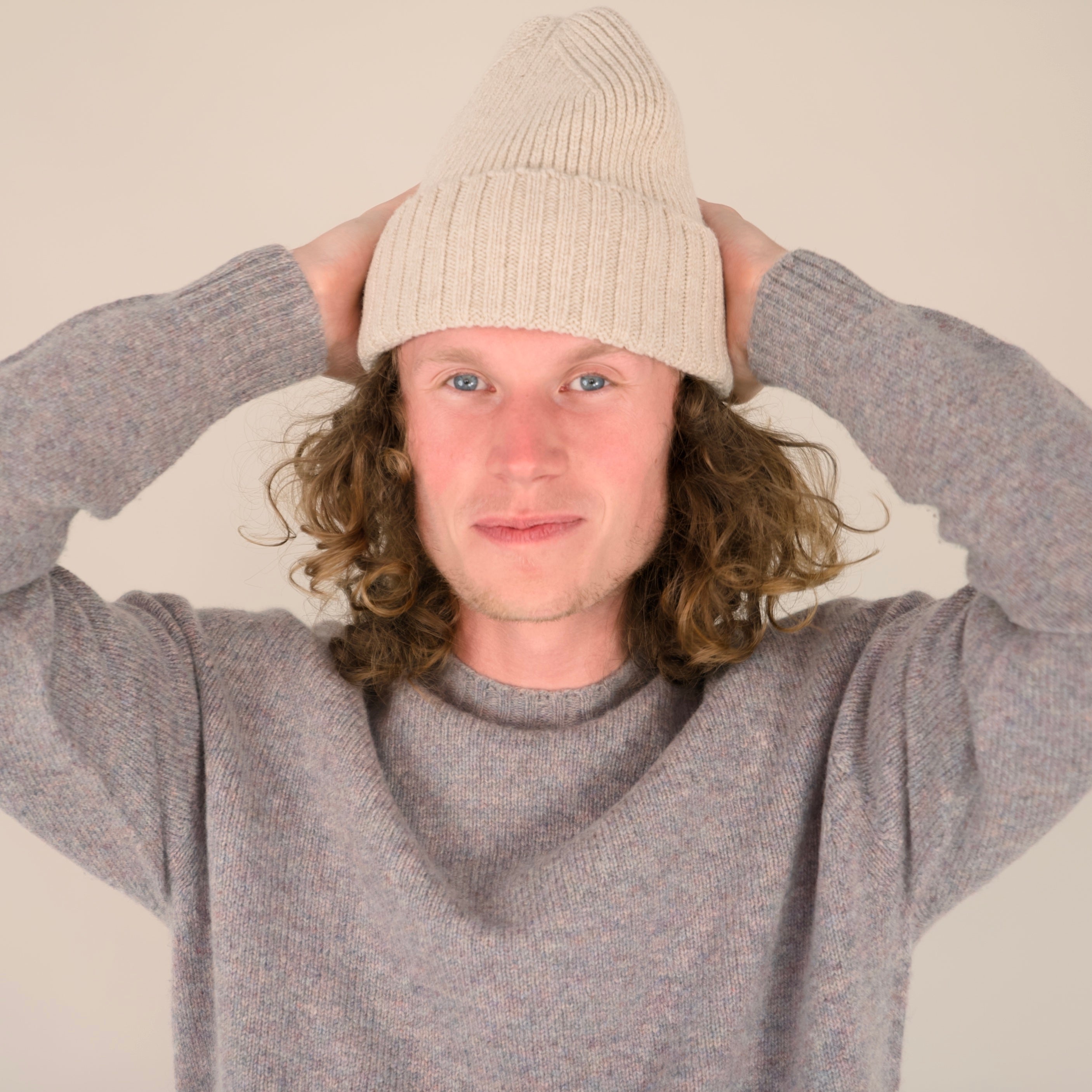 Lambswool - Furrow Hat - Linen