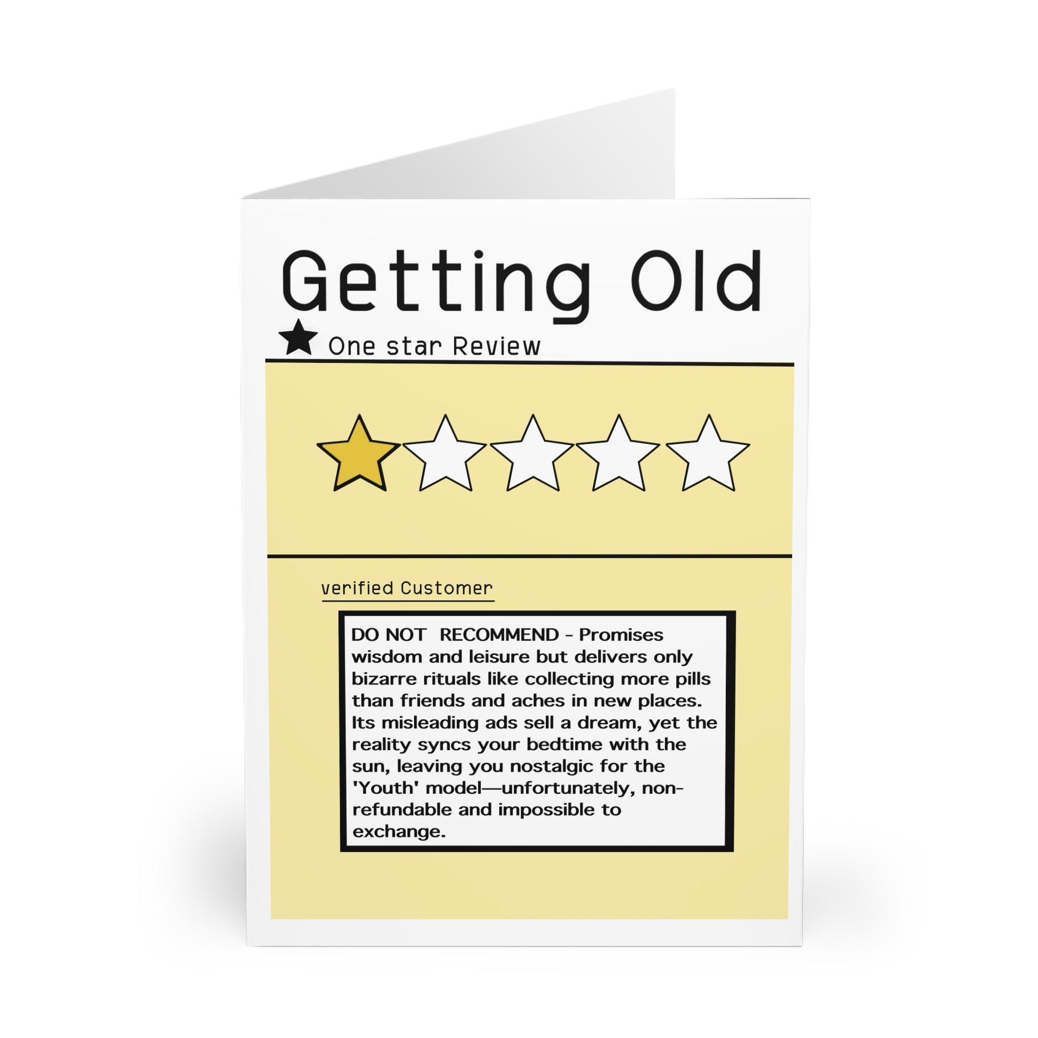 Funny “Getting Old” Card – Humour for Any Age & Occasion