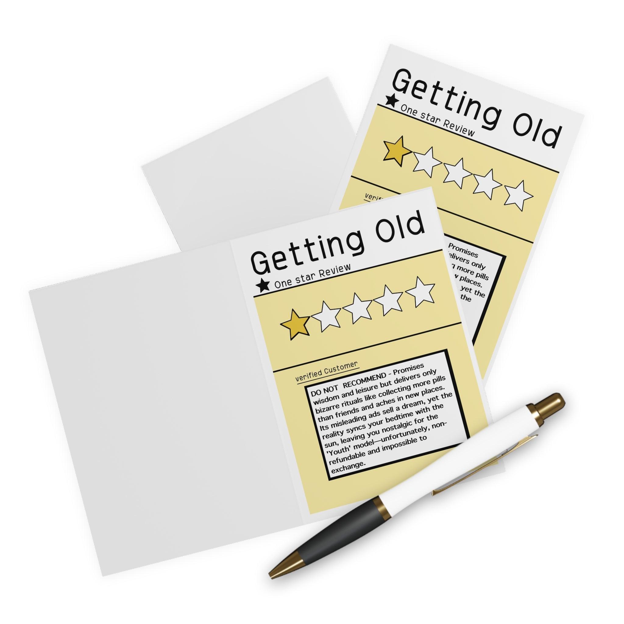 Funny “Getting Old” Card – Humour for Any Age & Occasion