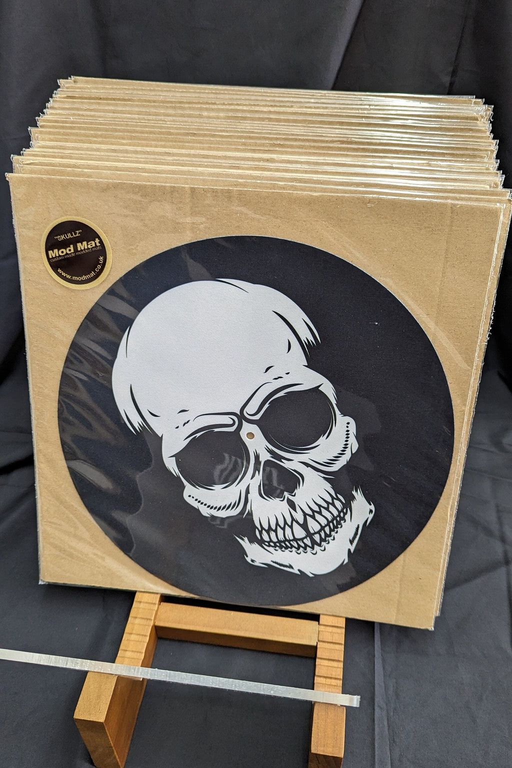 Skull Slipmat – 7"/12" Vinyl Turntable Mat