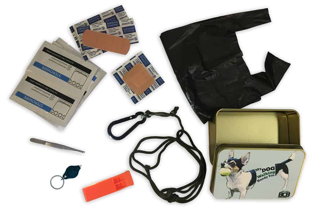 BCB My Dog Walking Handy Tin