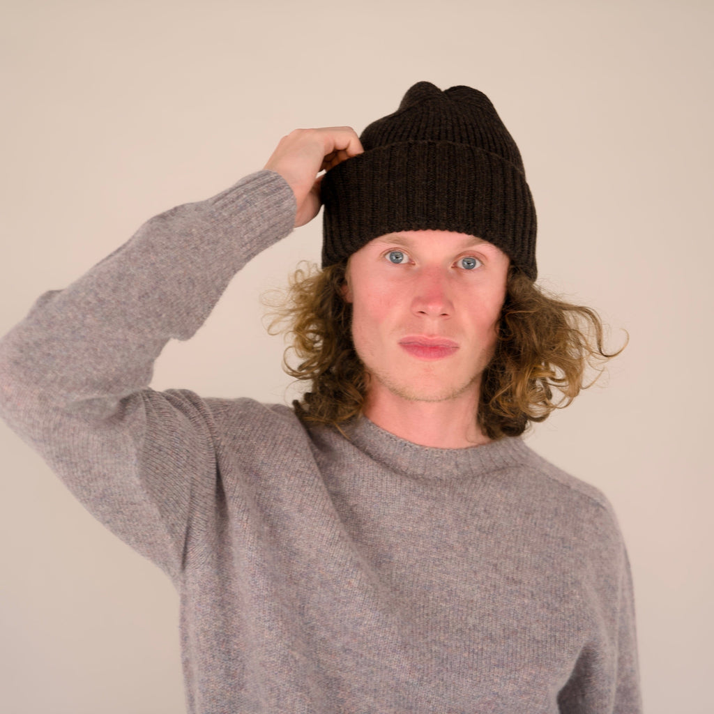 Lambswool - Furrow Hat - Cocoa