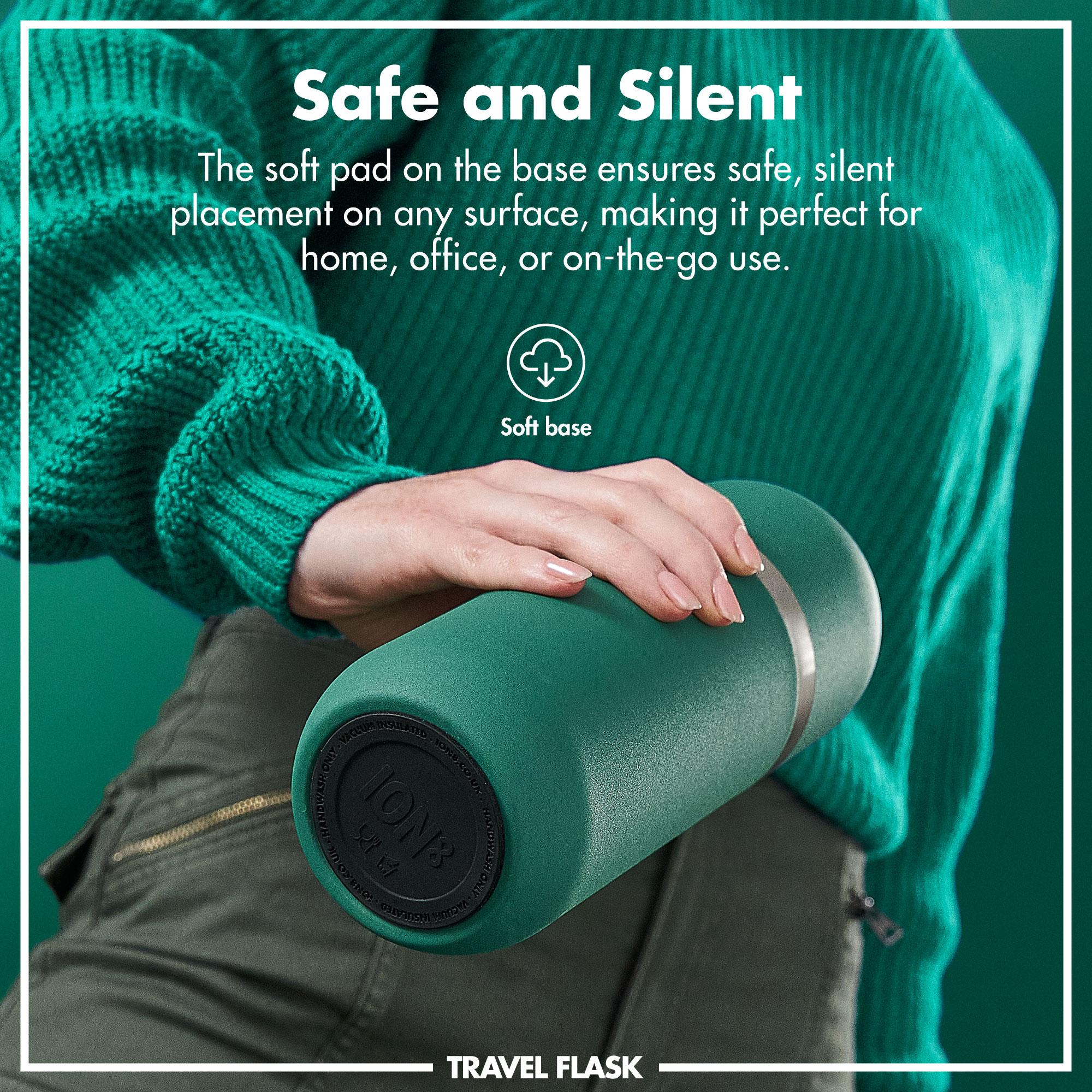 Luma Vacuum Insulated, Flask & Mug, Green, 700ml (24oz)