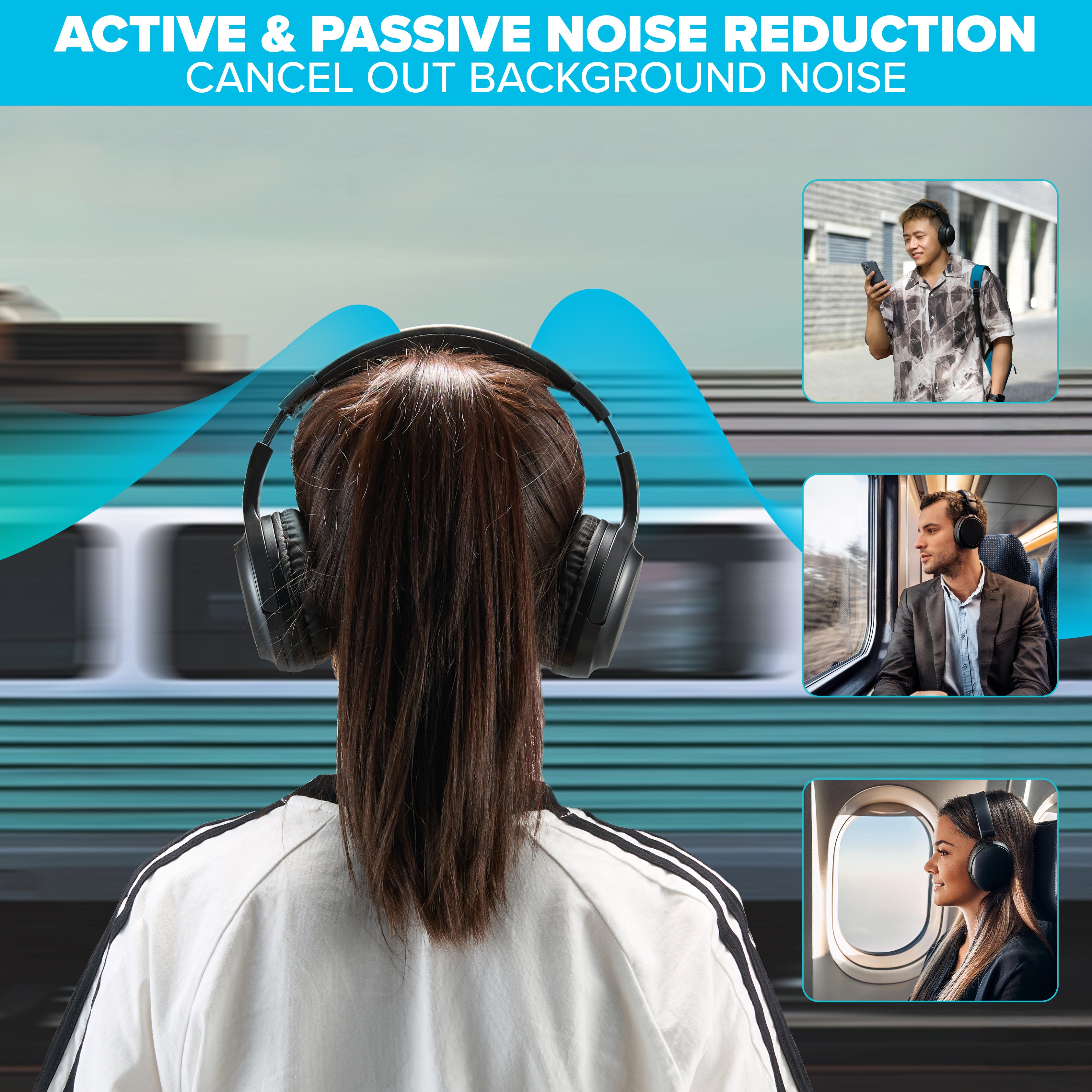 Essential Noise Cancelling Over-Ear Headphones