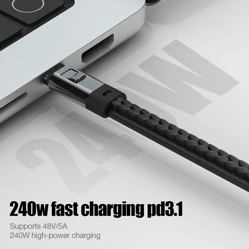 USB C Charger Cable Keychain