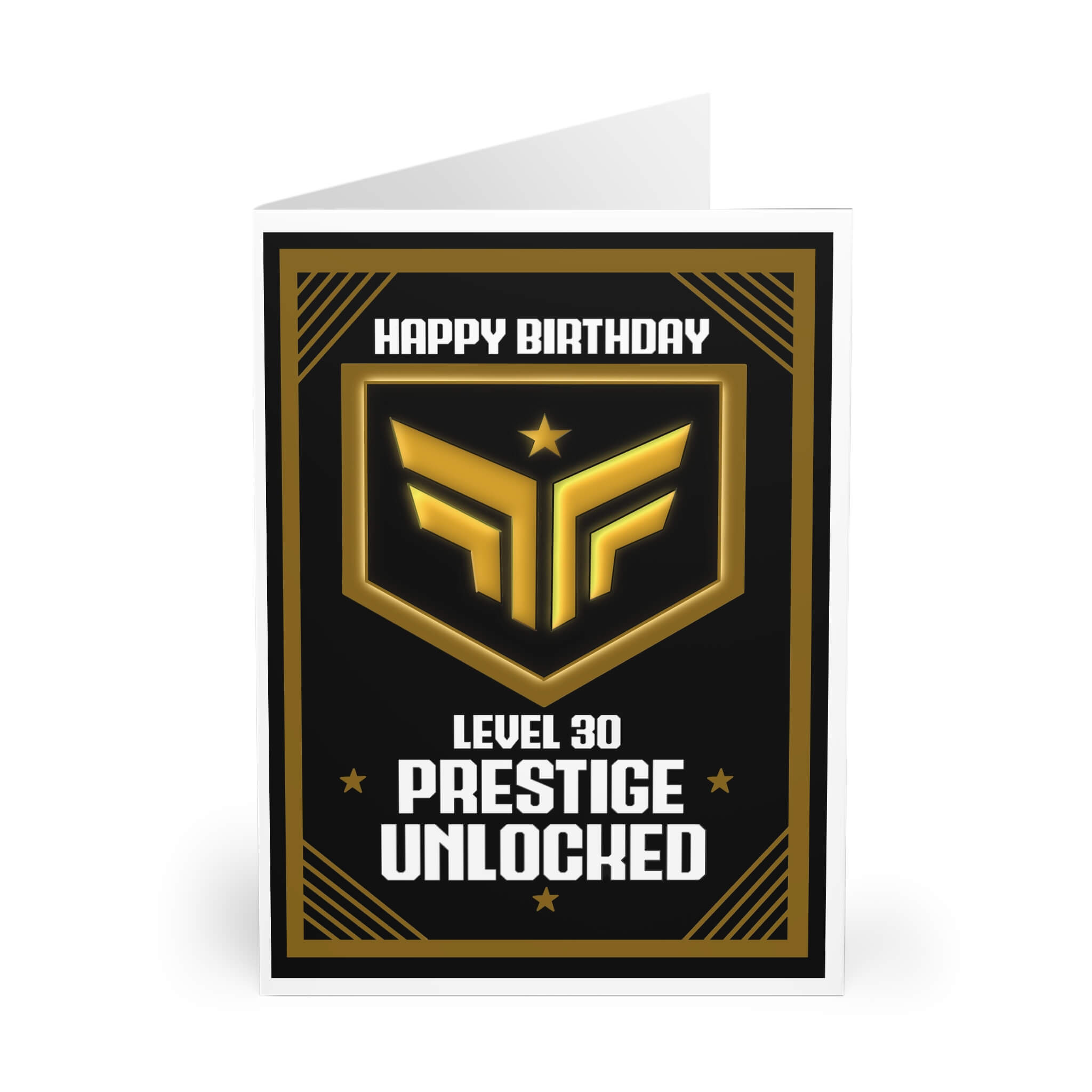 Prestige Unlocked – Gamer Birthday Card