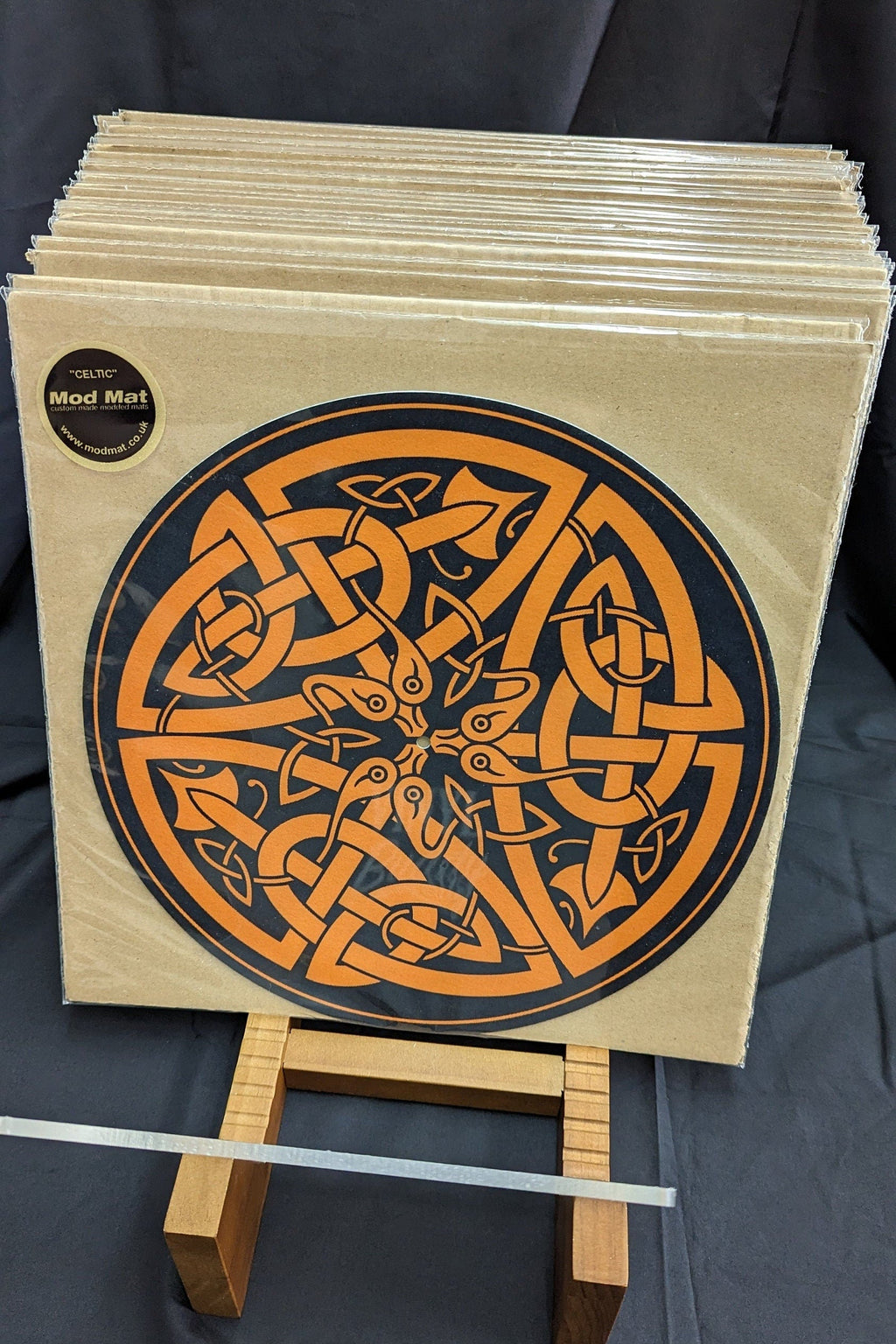 Celtic Knot Slipmat – 7"/12" Vinyl Turntable Mat