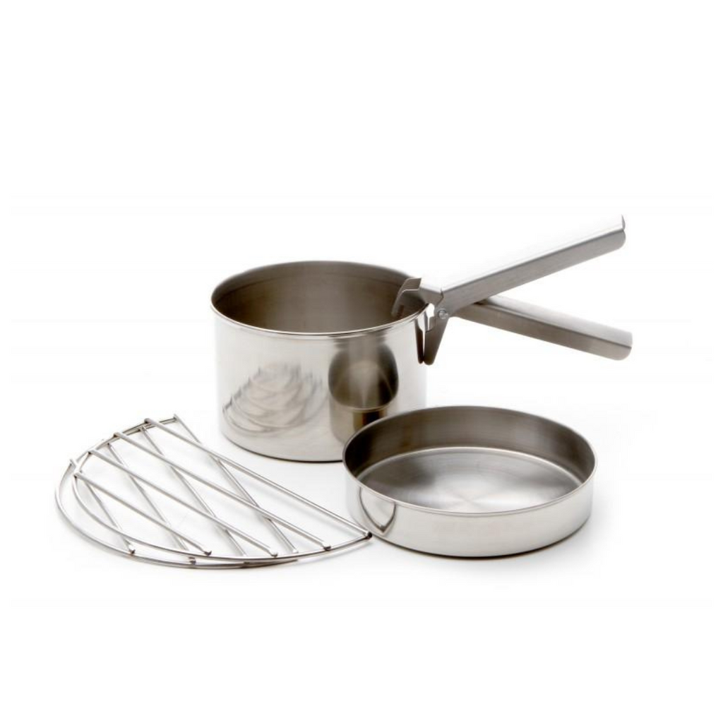 Kelly Kettle Trekker' Kit Fire Kettle and Stove (Stainless Steel)